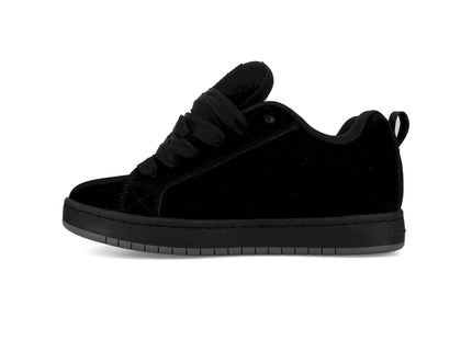 Zapatilla DC Court Graffik Hombre Negro Naranja Skate Urbana