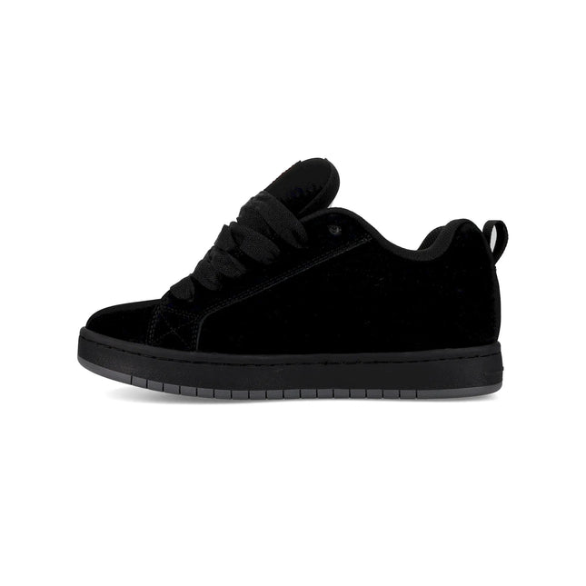 Zapatilla DC Court Graffik Hombre Negro Naranja Skate Urbana