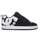 Zapatilla DC Court Graffik Hombre Negro Blanco Skate Urbana