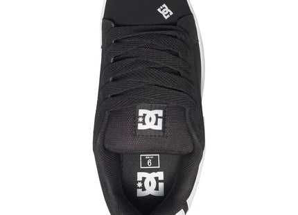 Zapatilla DC Court Graffik Hombre Negro Blanco Skate Urbana