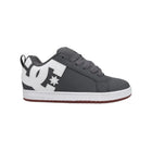 Zapatilla DC Court Graffik Hombre Gris Blanco Skate Urbana