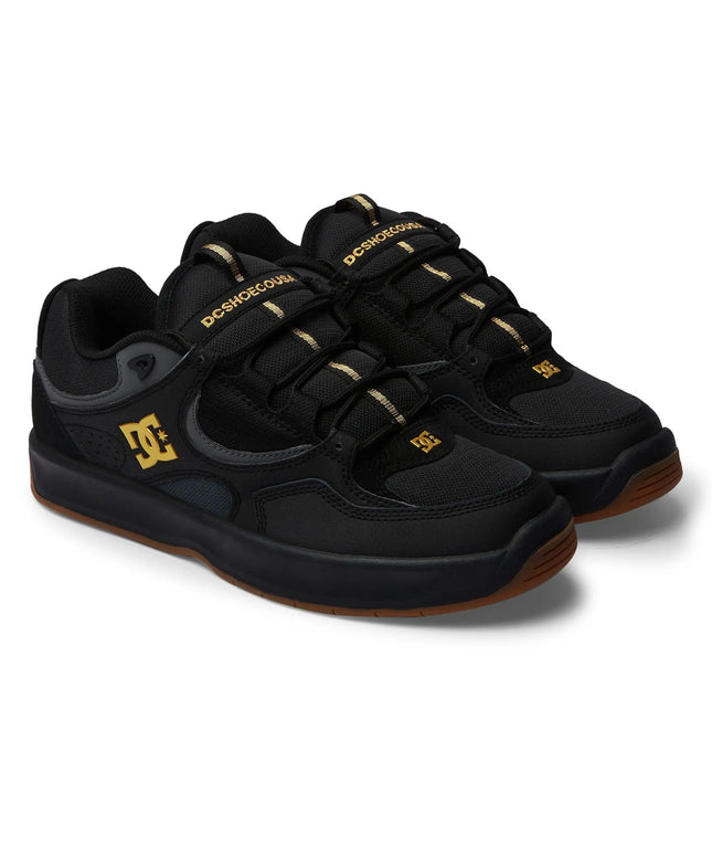 Zapatilla DC Shoes Kalynx Zero Hombre Negro Dorado