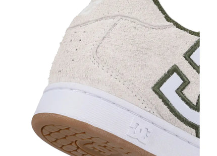 Zapatilla DC Net SE Hombre Blanco Hueso Verde Skate Urbana