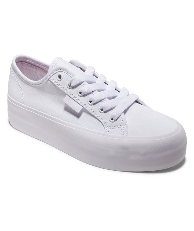 Zapatilla DC Blanca Plataforma ADJS300280