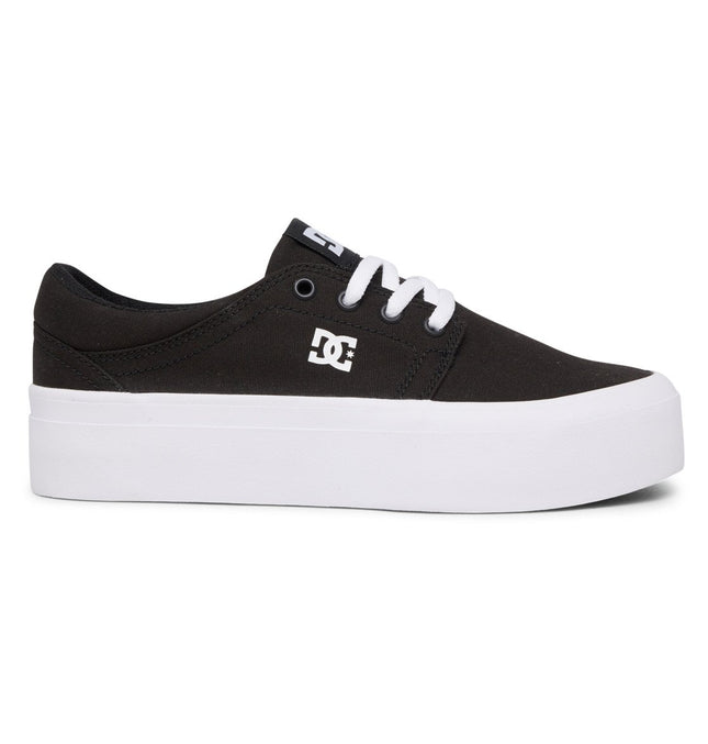 ZAPATILLA DC MUJER URBANA NEGRO/BLANCO DC TRASE