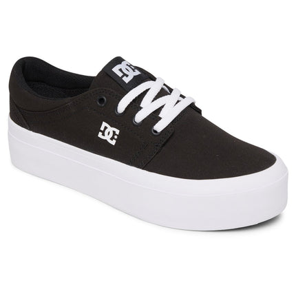 ZAPATILLA DC MUJER URBANA NEGRO/BLANCO DC TRASE