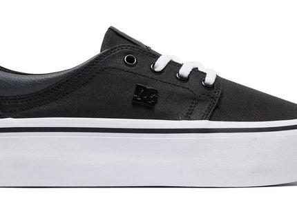 Zapatilla DC Mujer Negra Plataforma ADJS300196