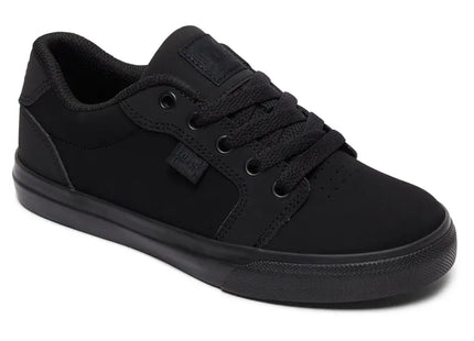 Zapatilla DC Anvil Negra Niño/a Escolar y Skater