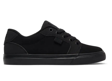 Zapatilla DC Anvil Negra Niño/a Escolar y Skater