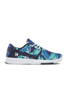 Zapatilla Etnies Scout Mujer Azul Blanco Azul Marino Caña Baja