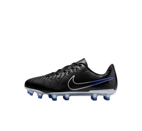 Nike Niño Jr Tiempo Legend 10 Club Zapatos De Fútbol Negro