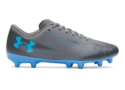 Botín Under Armour Shadow Select 3 FG Hombre Negro Azul Fútbol