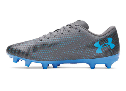 Botín Under Armour Shadow Select 3 FG Hombre Negro Azul Fútbol