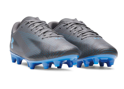Botín Under Armour Shadow Select 3 FG Hombre Negro Azul Fútbol