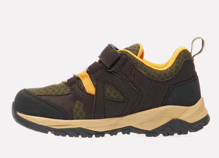 Zapatilla Lippi Tellus Low Kids Verde Negro B-Dry Trekking