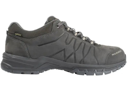 Zapatilla Mammut Mercury III Low GTX Hombre Negro Gris Impermeable