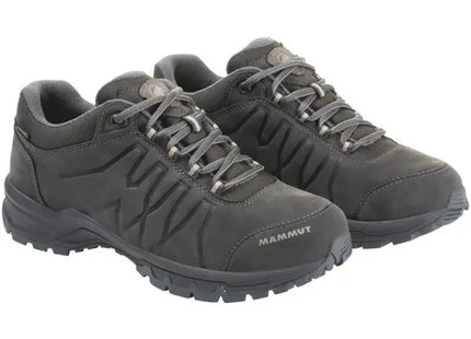 Zapatilla Mammut Mercury III Low GTX Hombre Negro Gris Impermeable