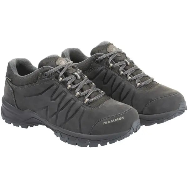 Zapatilla Mammut Mercury III Low GTX Hombre Negro Gris Impermeable
