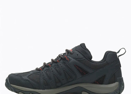Botín Trekking Merrell Accentor 3 Sport GTX Hombre Negro Naranja Impermeable