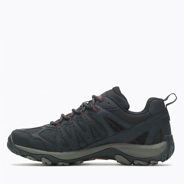 Botín Trekking Merrell Accentor 3 Sport GTX Hombre Negro Naranja Impermeable