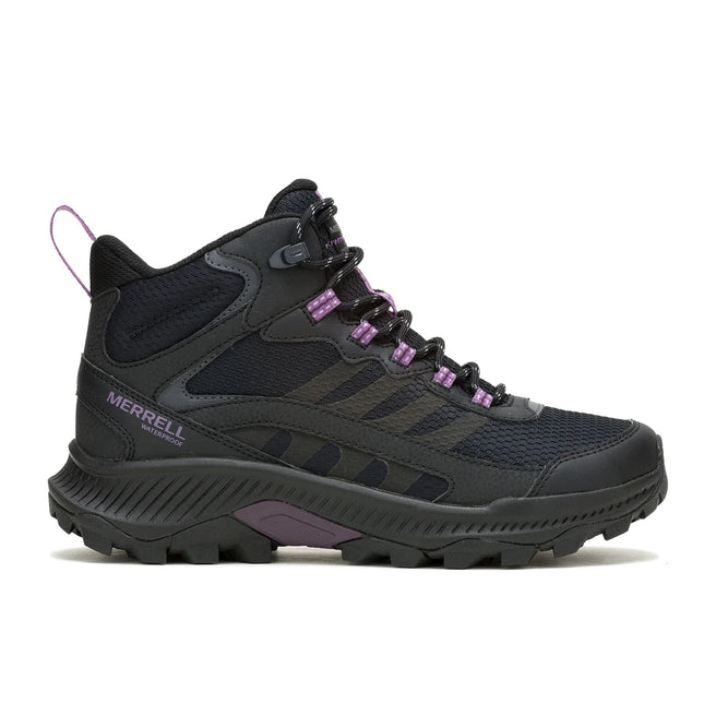 Botín Merrell Hike Speed Strike 2 Mid WP Hombre Negro Trail