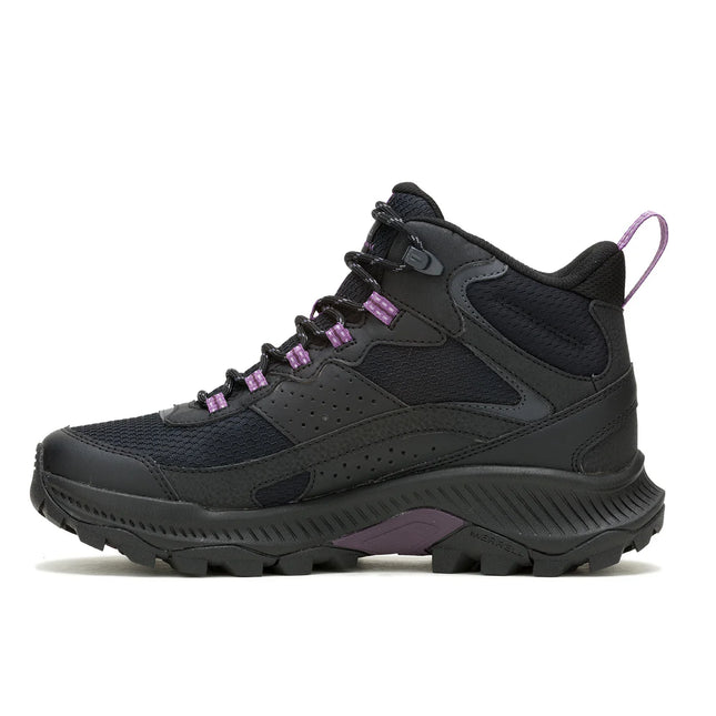Botín Merrell Hike Speed Strike 2 Mid WP Hombre Negro Trail