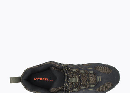 Botín Merrell Yokota 2 Mid WP Hombre Negro Oliva Impermeable