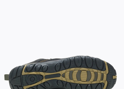 Botín Merrell Yokota 2 Mid WP Hombre Negro Oliva Impermeable