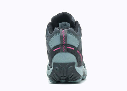 Botín Merrell Accentor 3 Sport Mid GTX Mujer Gris Fucsia Trail