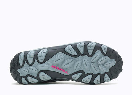 Botín Merrell Accentor 3 Sport Mid GTX Mujer Gris Fucsia Trail