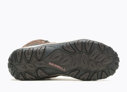 Botín Merrell Crosslander 3 Mid WP Mujer Marrón Gris Impermeable