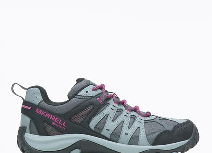 Zapatilla Merrell Accentor 3 Sport GTX Mujer Gris Fucsia Trail