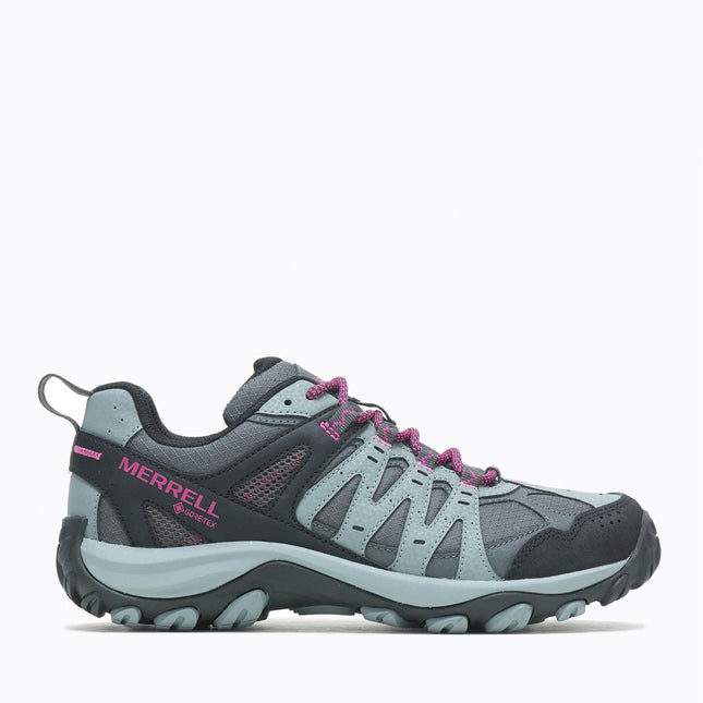 Zapatilla Merrell Accentor 3 Sport GTX Mujer Gris Fucsia Trail