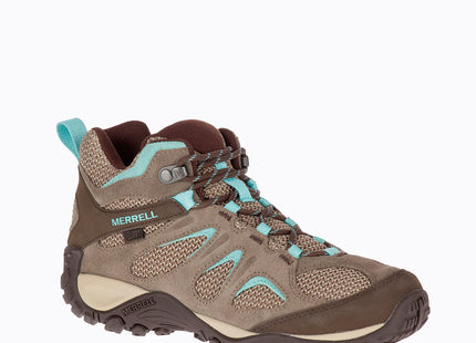 Botín Merrell Yokota 2 Mid WP Mujer Boulder Impermeable Trail