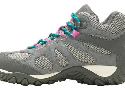 Botín Merrell Yokota 2 Mid WP Mujer Gris Roca Impermeable Trail