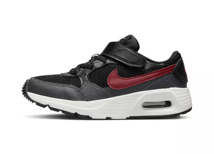 Zapatilla Nike Air Max SC Niño Negro Rojo Blanco Velcro