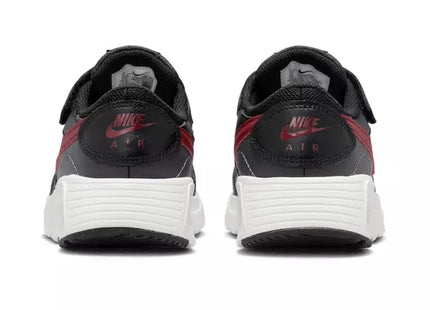Zapatilla Nike Air Max SC Niño Negro Rojo Blanco Velcro