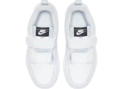 Zapatilla Nike Pico 5 Niño Blanco Velcro Escolar Casual