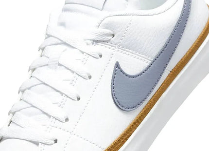 Zapatilla Nike Court Legacy Mujer Blanca Dorada Gris
