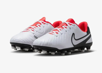 Botín Nike Legend 10 Club Niño Blanco Fútbol