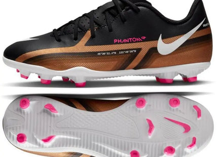 Botín Nike Phantom FG Junior Niño Naranja Fútbol Césped