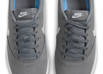 Zapatilla Nike Charge Suede Hombre Gris Blanco Skate
