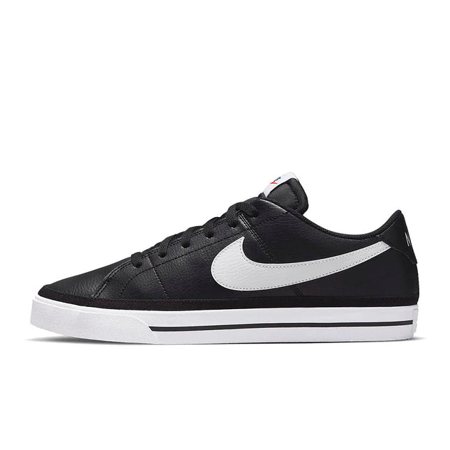 Zapatilla Nike Court Legacy Hombre Negro Blanco Retro Tenis