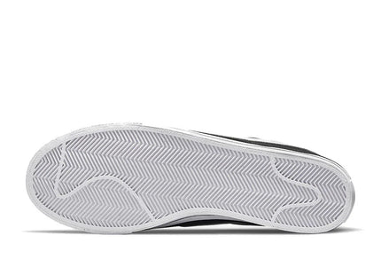 Zapatilla Nike Court Legacy Hombre Negro Blanco Retro Tenis