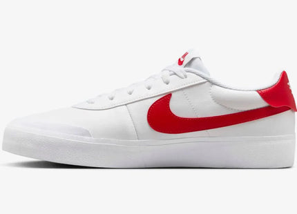 Zapatilla Nike Court Shot Hombre Blanco Rojo Urbana
