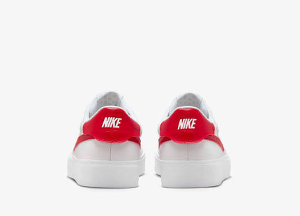 Zapatilla Nike Court Shot Hombre Blanco Rojo Urbana