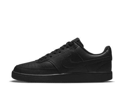 Zapatilla Nike Court Vision Low Hombre Negro Reciclado Retro