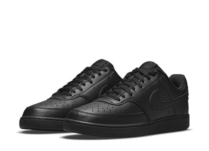 Zapatilla Nike Court Vision Low Hombre Negro Reciclado Retro