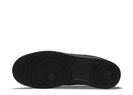Zapatilla Nike Court Vision Low Hombre Negro Reciclado Retro