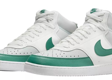 Zapatilla Nike Court Vision Mid Hombre Blanco Gris Verde
